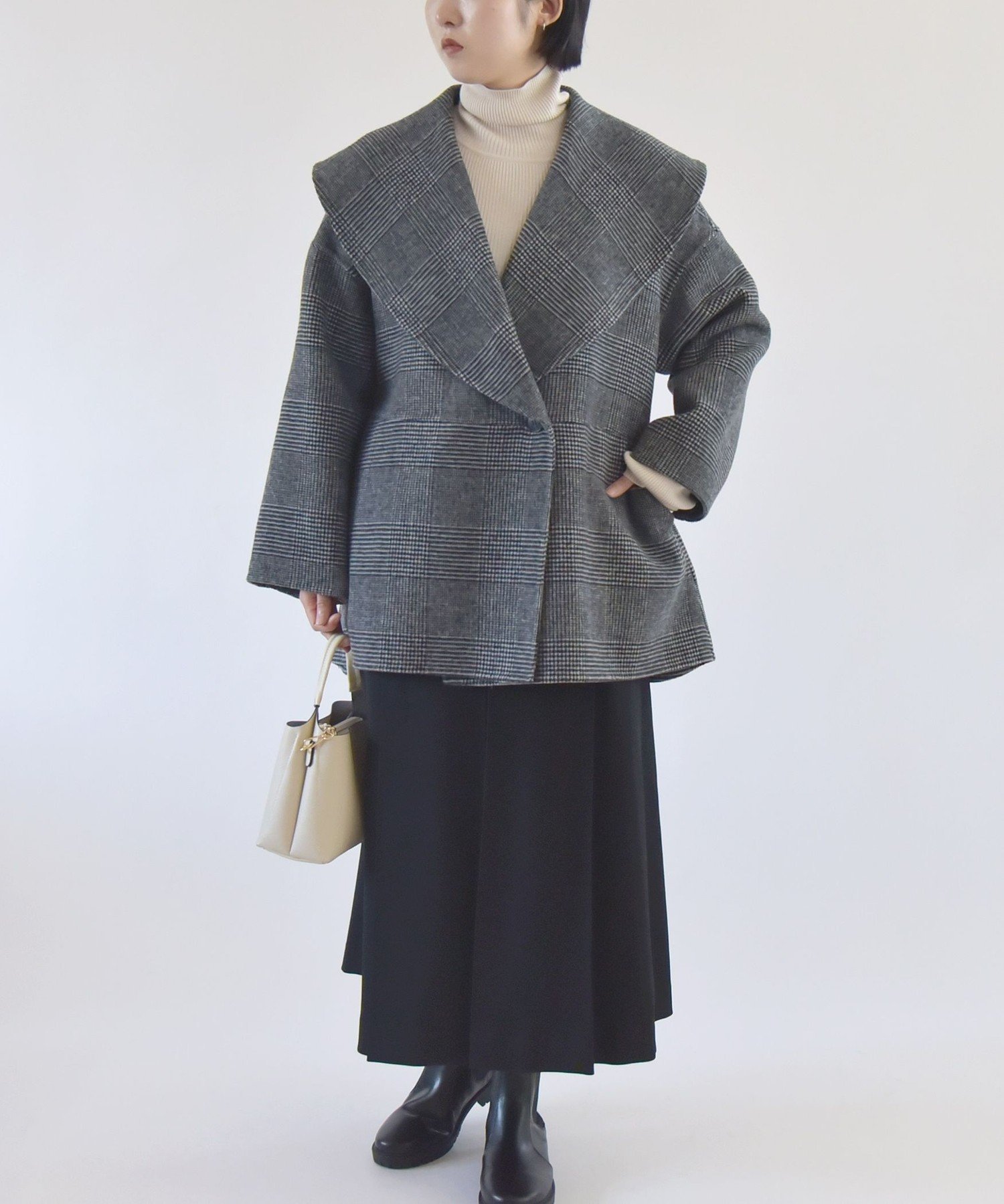 SHIPS｜quaranciel: リバー ケープ コート | Rakuten Fashion(楽天