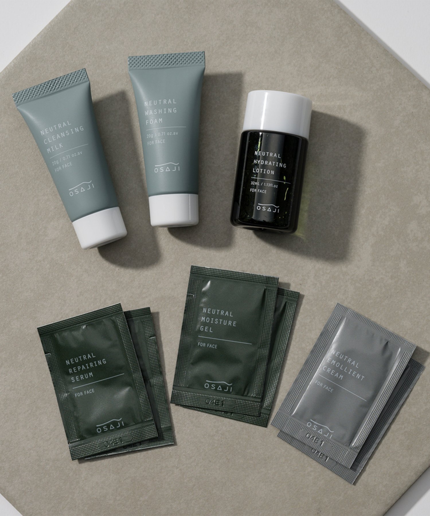 OSAJI｜【公式】オサジ ニュートラル スキンケア トライアルセット