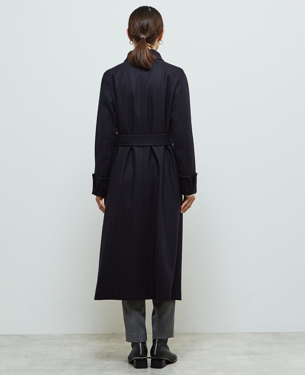 SOFFITTO｜【定番】圧縮メルトンスタンドカラーコート | Rakuten