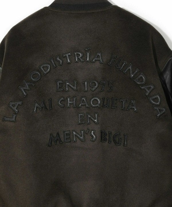 MEN'S BIGI｜【50th Anniv . 中田 慎介】WOOL MELTON STADIUM JAMPER