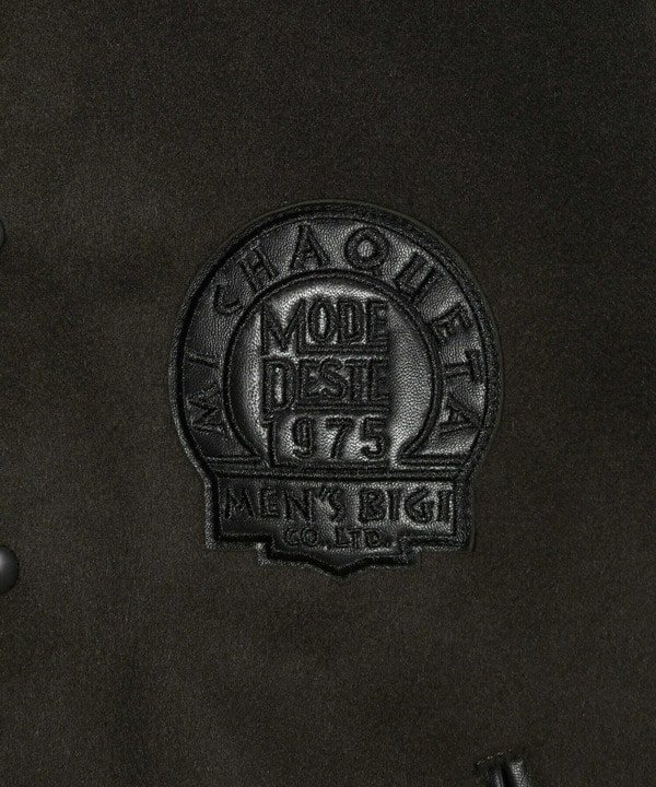 MEN'S BIGI｜【50th Anniv . 中田 慎介】WOOL MELTON STADIUM JAMPER