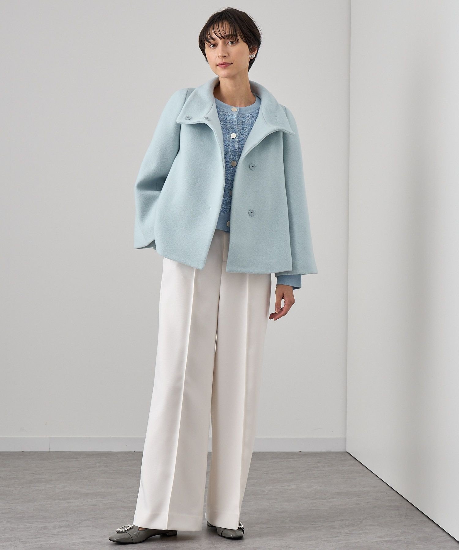 ANAYI｜ウールビーバーショートコート | Rakuten Fashion(楽天