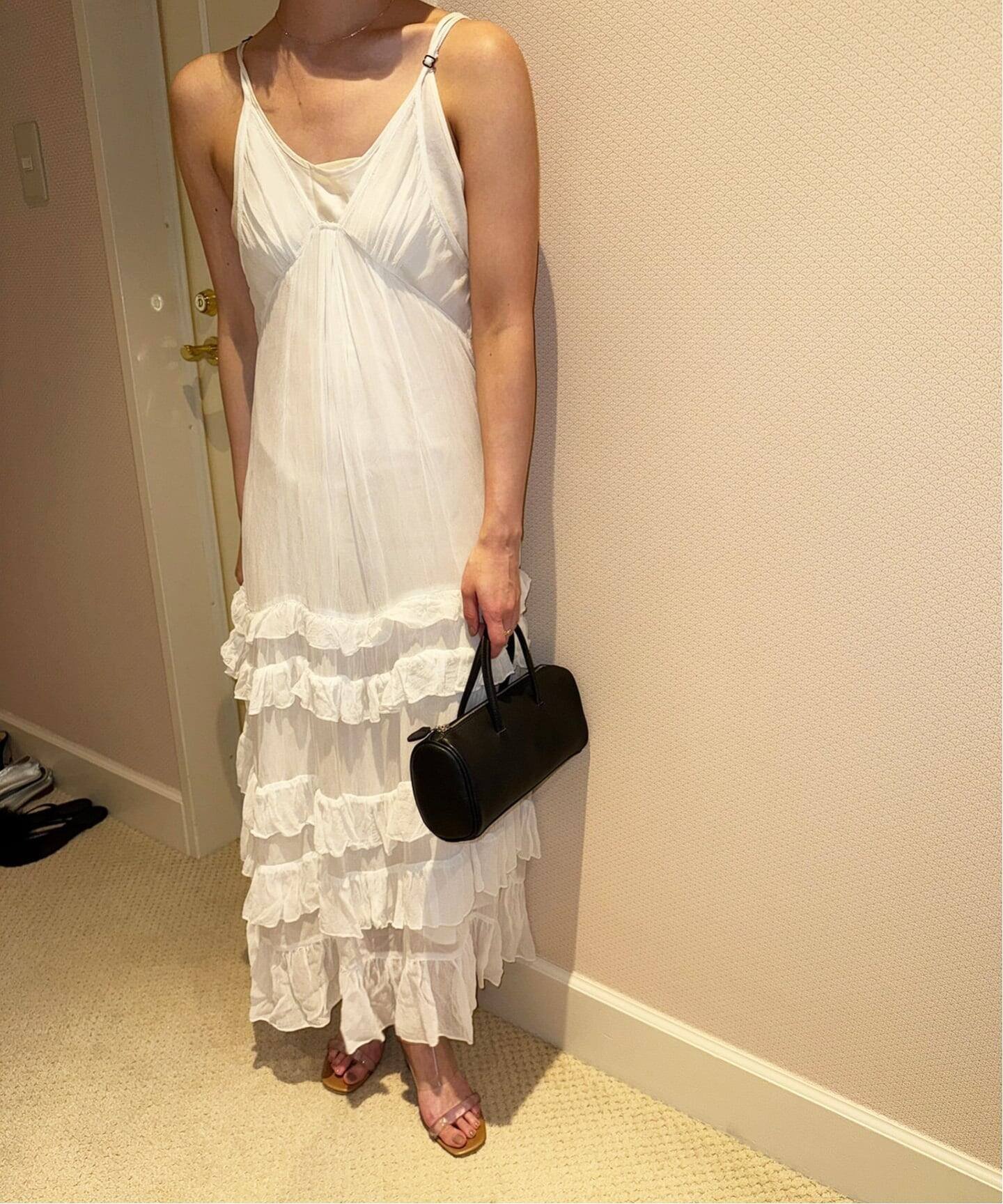 EDIT.FOR LULU｜ティアード キャミソールドレス | Rakuten Fashion