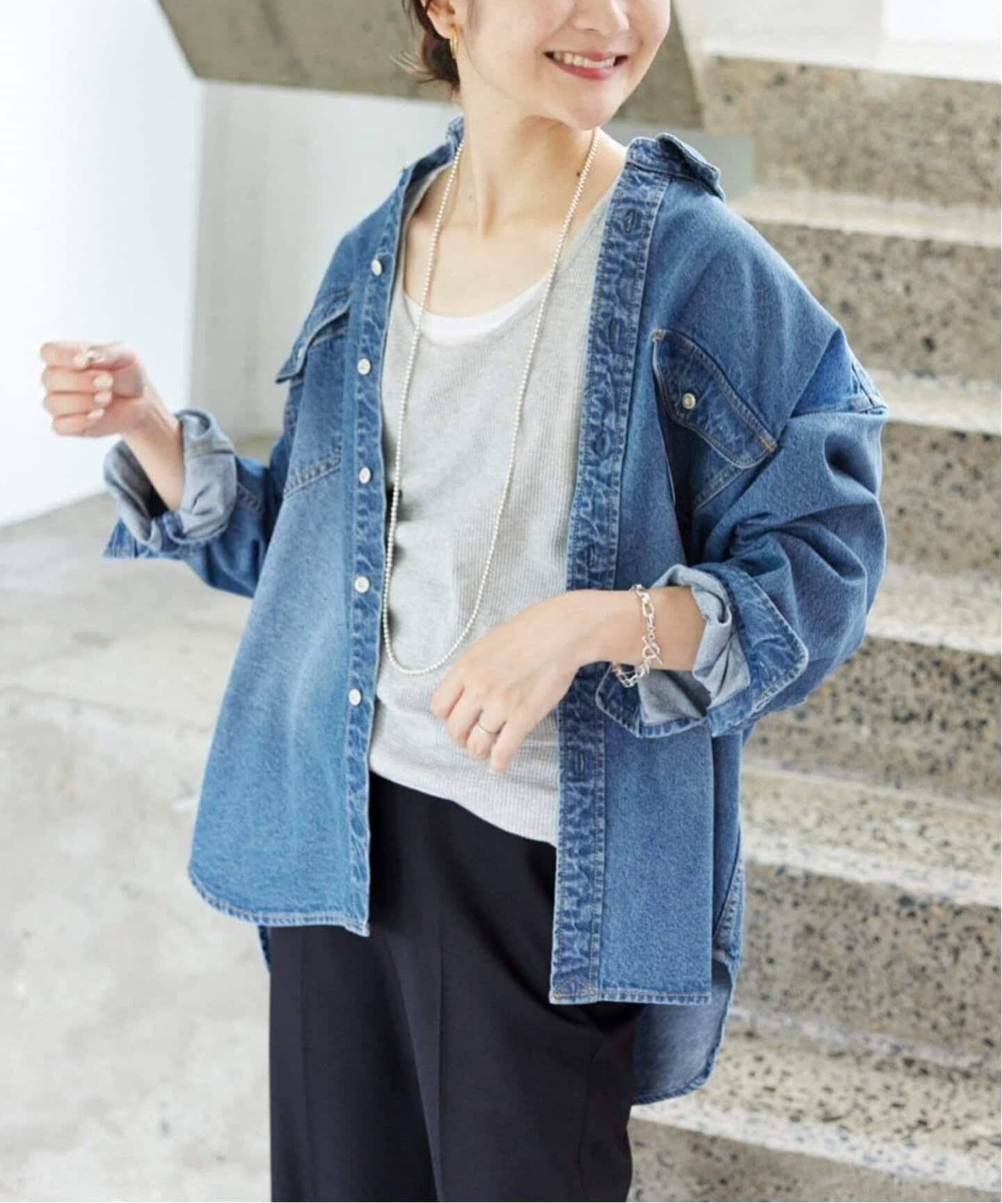 SLOBE IENA｜《WEB限定/追加3》LE DENIM BDUデニムシャツ | Rakuten