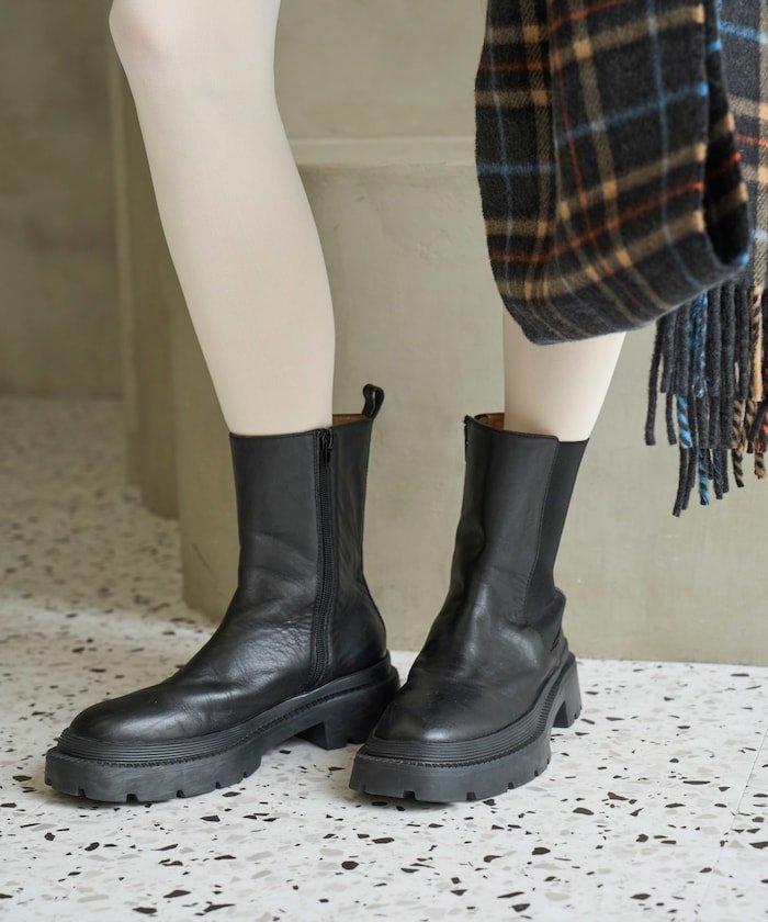 FREAK'S STORE｜ATELIER BRUGGE/アトリエブルージュ レザー サイドゴア