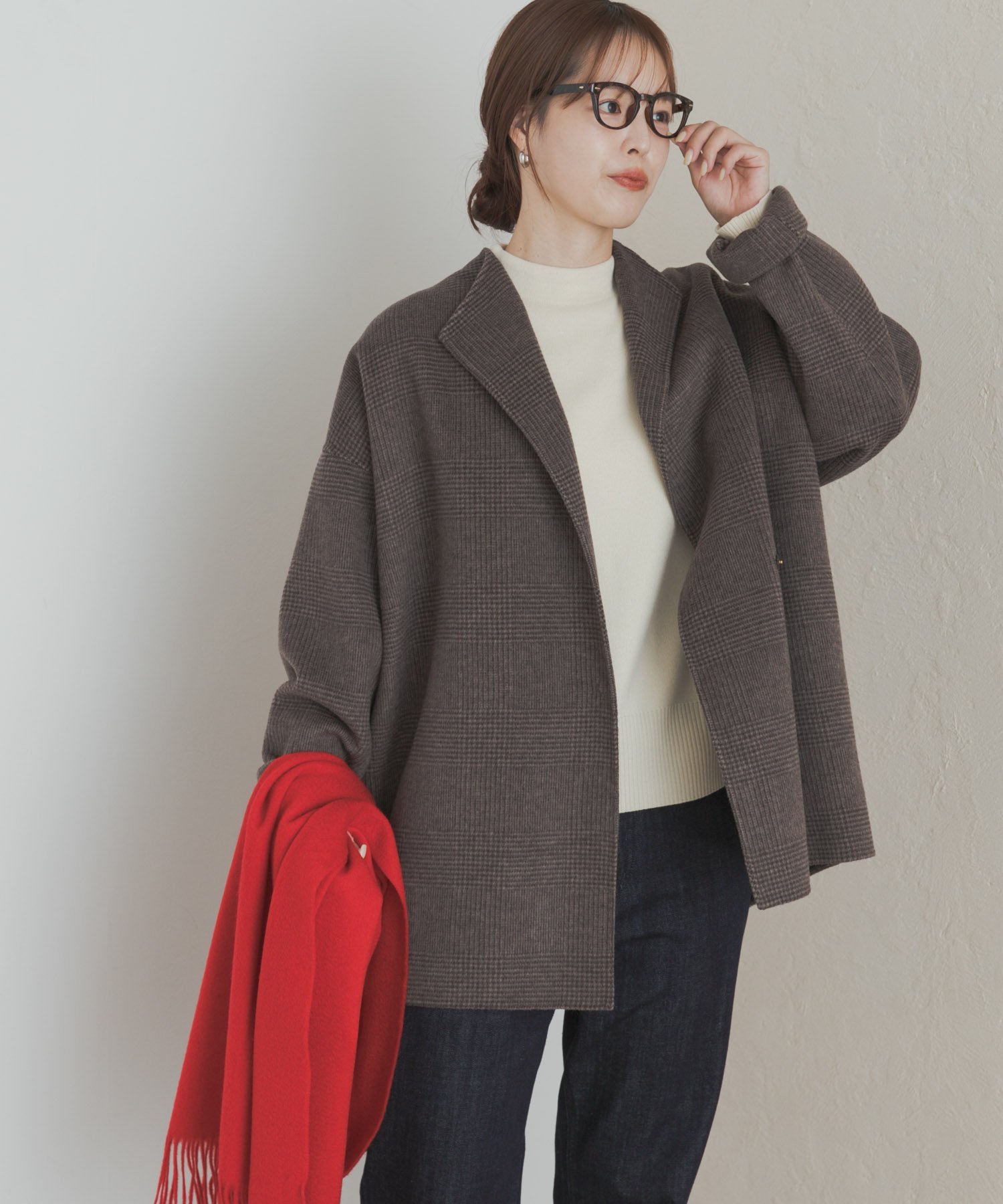 URBAN RESEARCH DOORS｜ウールリバーミドルガウンコート | Rakuten