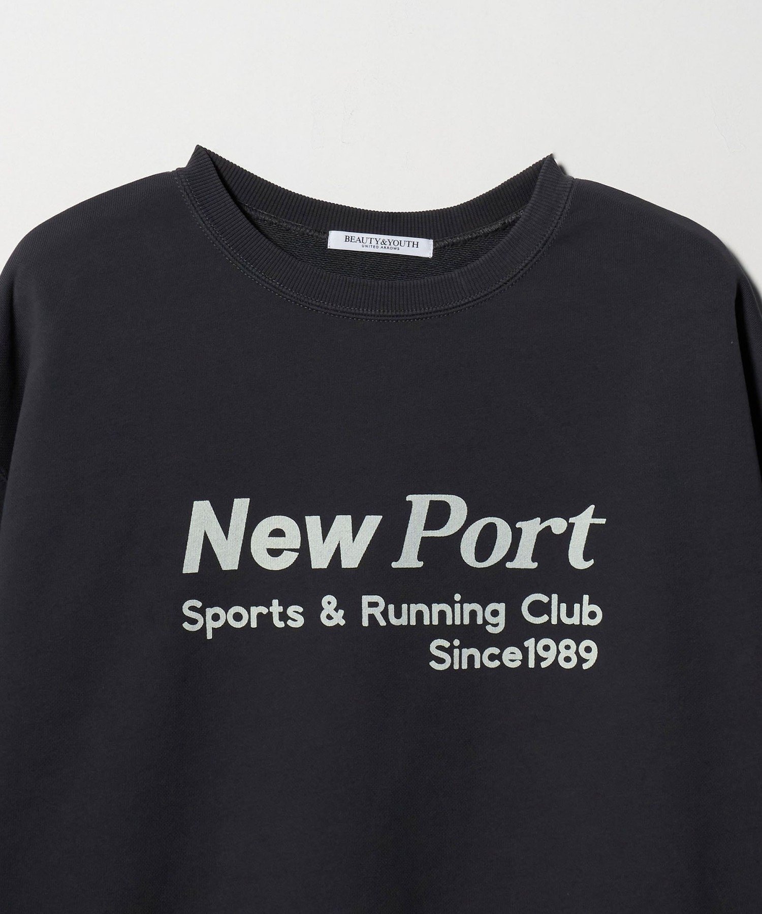 BEAUTY&YOUTH UNITED ARROWS｜コットン裏毛 ロゴスウェット プル