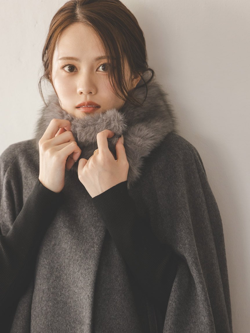 SNIDEL｜ショートケープコート | Rakuten Fashion(楽天ファッション