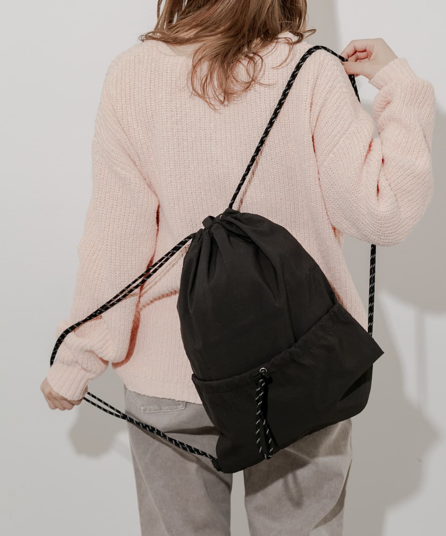 SMELLY｜ドロストポケットナップサック | Rakuten Fashion(楽天