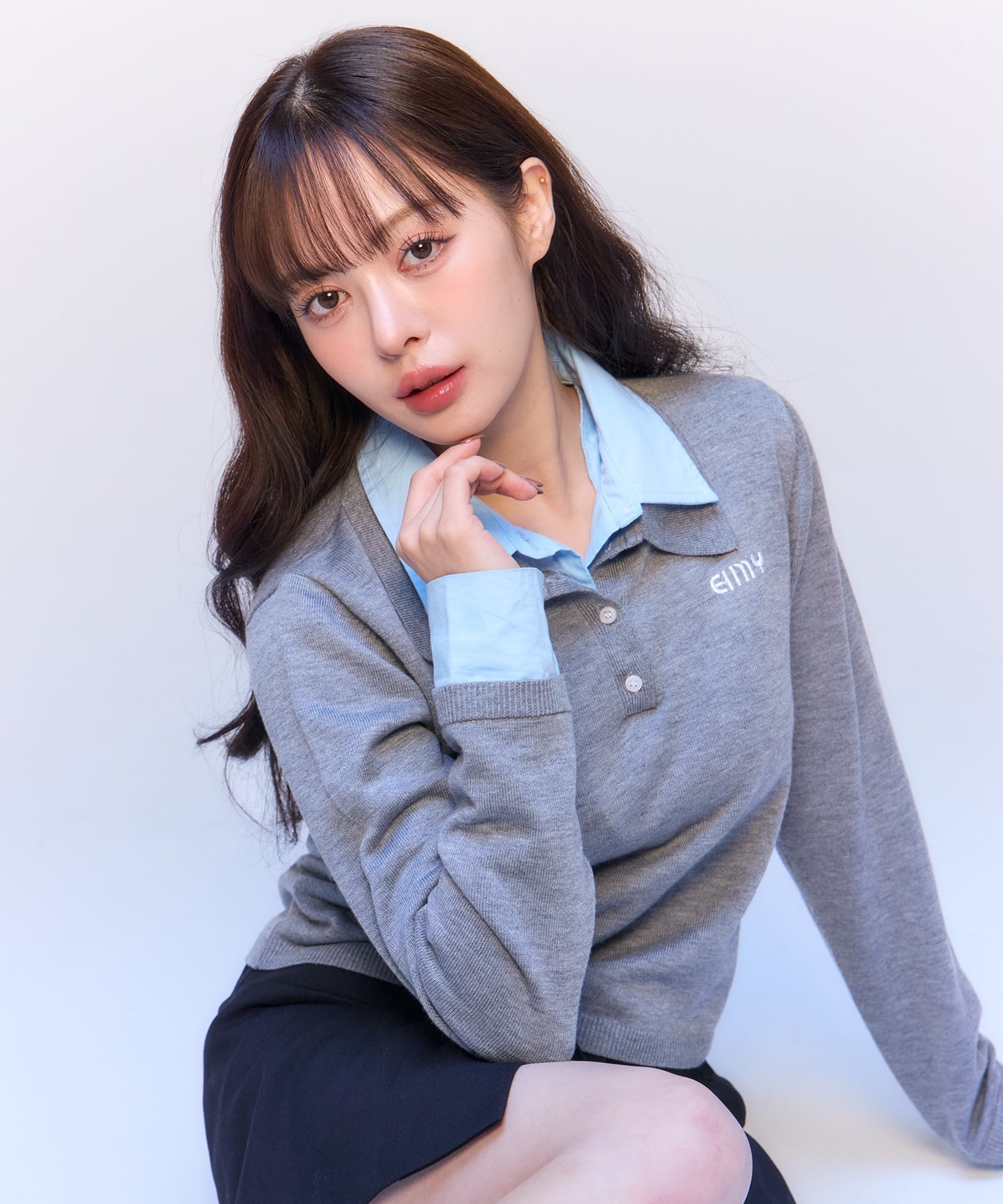 EIMY ISTOIRE｜ダブルカラーデザインニット | Rakuten Fashion(楽天