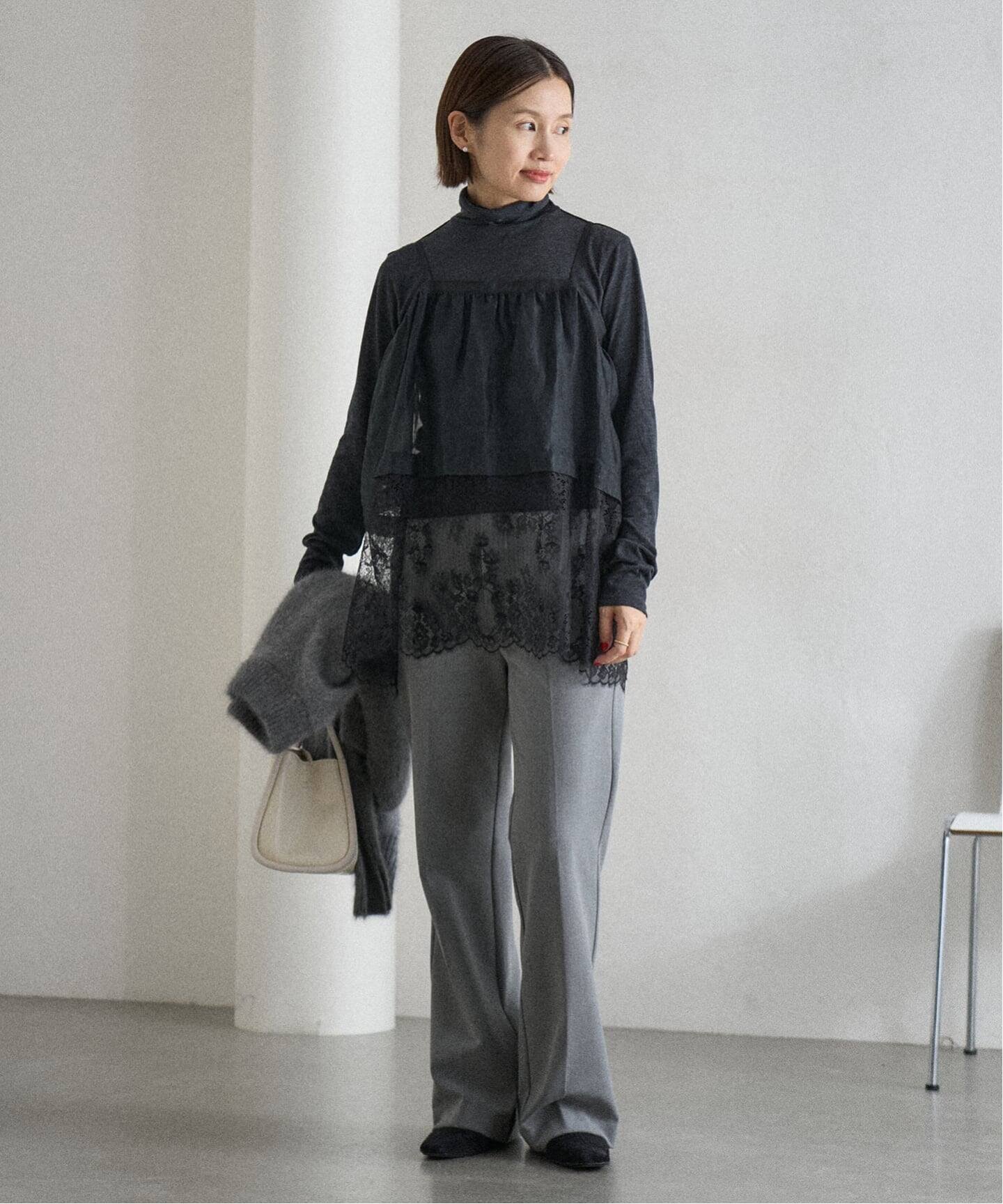 IENA｜《追加2予約》Heriter/エリテ リバーレースキャミソール