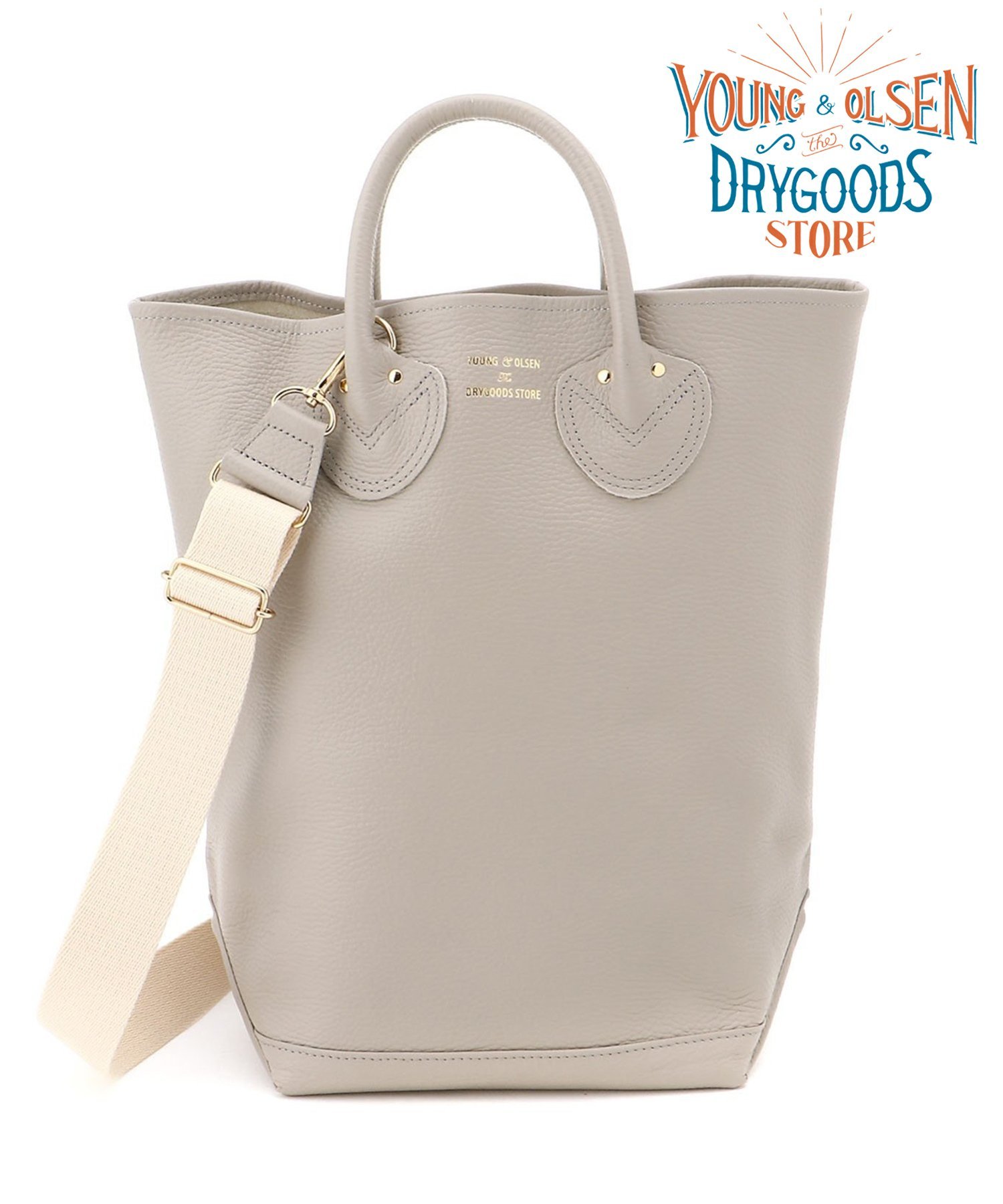 SETUP7｜YOUNG&OLSEN/EMBOSSED LEATHER HAVERSACK M トートバッグ