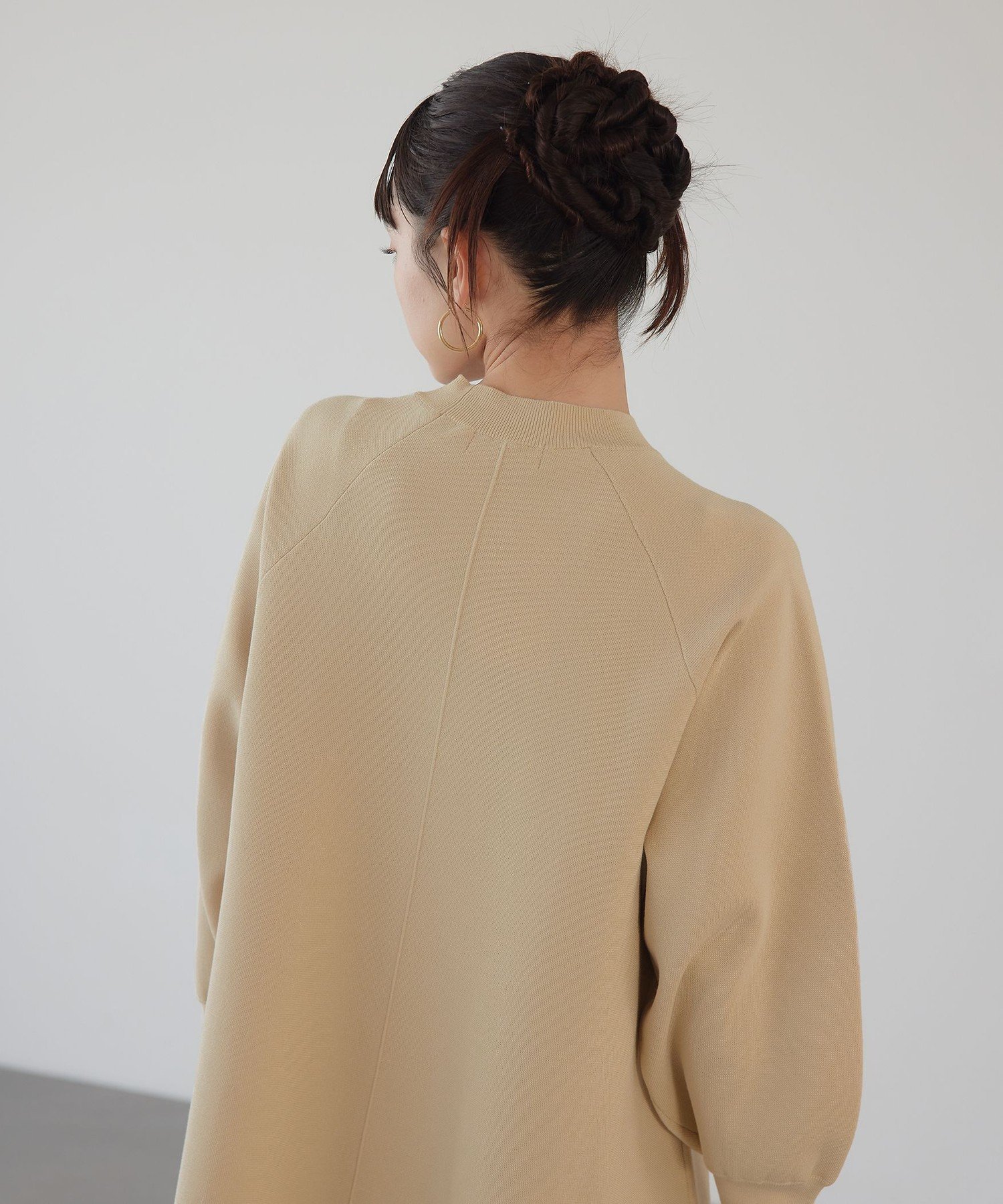 ◎新品タグ付◎エメルリファインズ◎クルーネック ミニ フレア ワンピース EMMEL REFINES（エメルリファインズ）の「＜EMMEL REFINES＞ EM HW