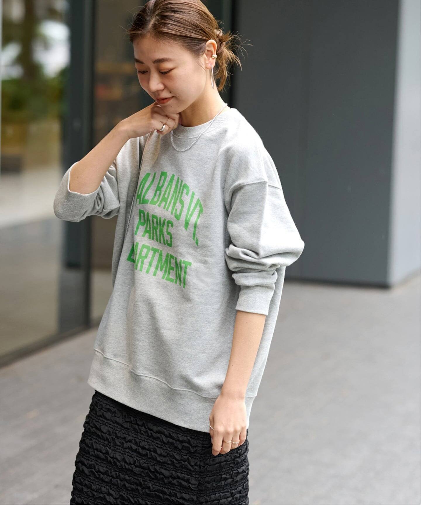 JOURNAL STANDARD relume｜《WEB限定追加4》ST.ALBANSロゴスウェット