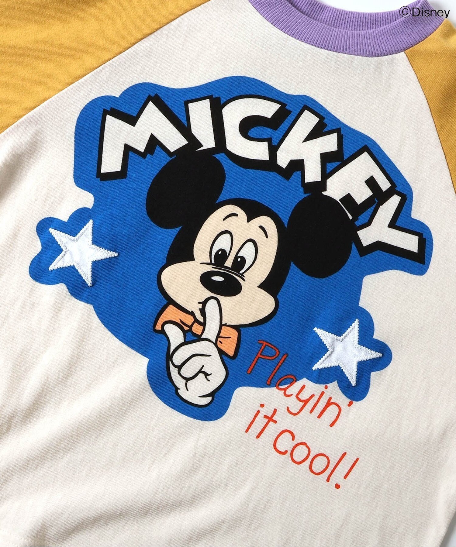 F.O.Online Store｜【リンク】ディズニーキャラクター/ラグランTシャツ