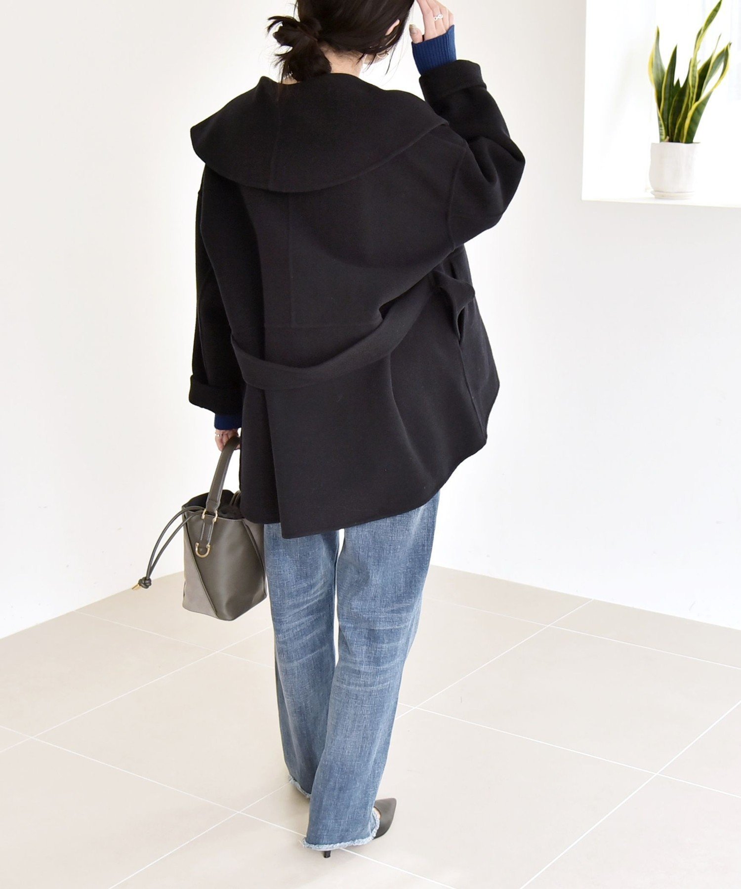 SHIPS｜quaranciel: リバー ケープ ショート コート 25AW | Rakuten