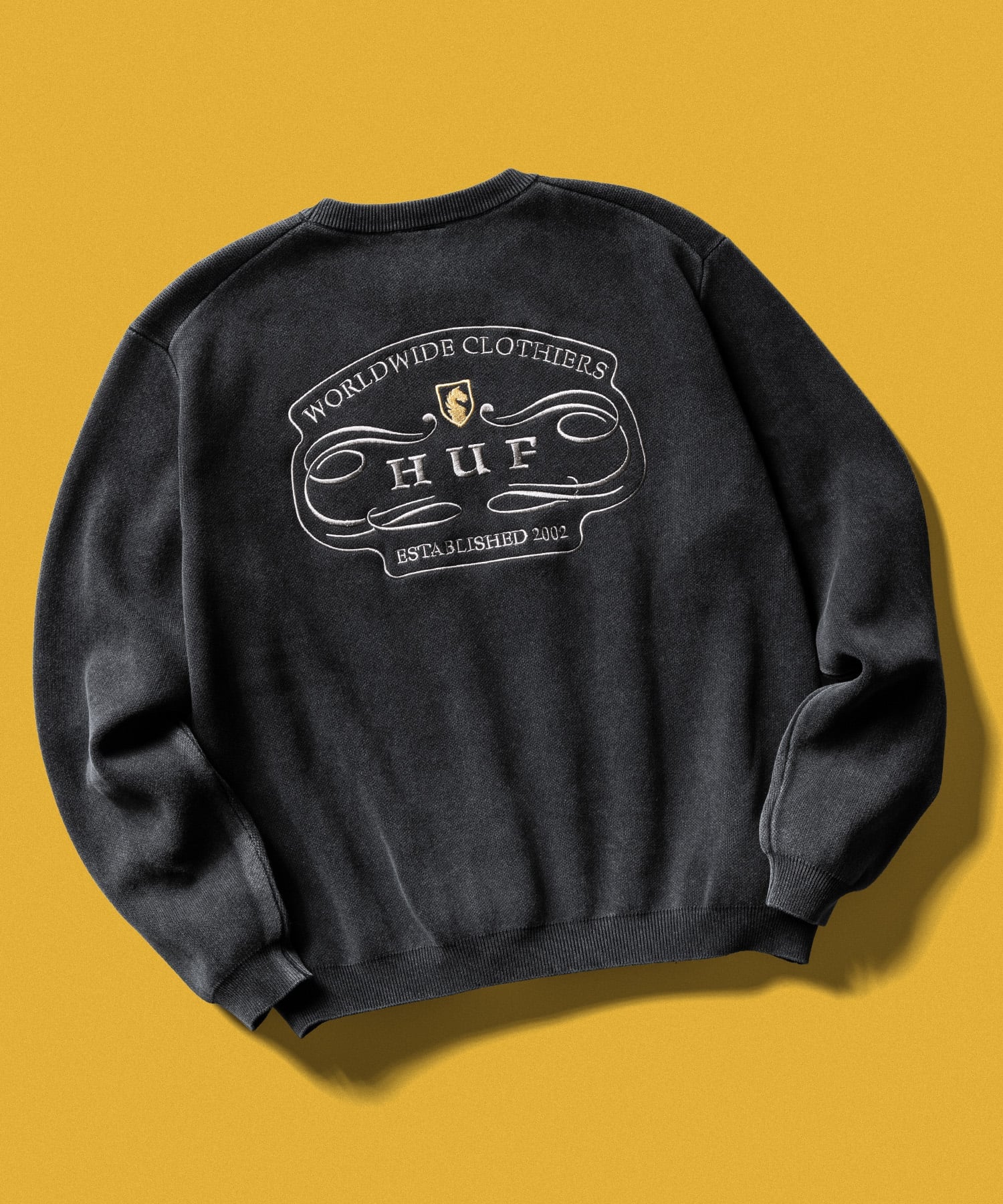 HUF｜WORLDWIDE CLOTHIERS SWEATER / HUF セーター ニット | Rakuten