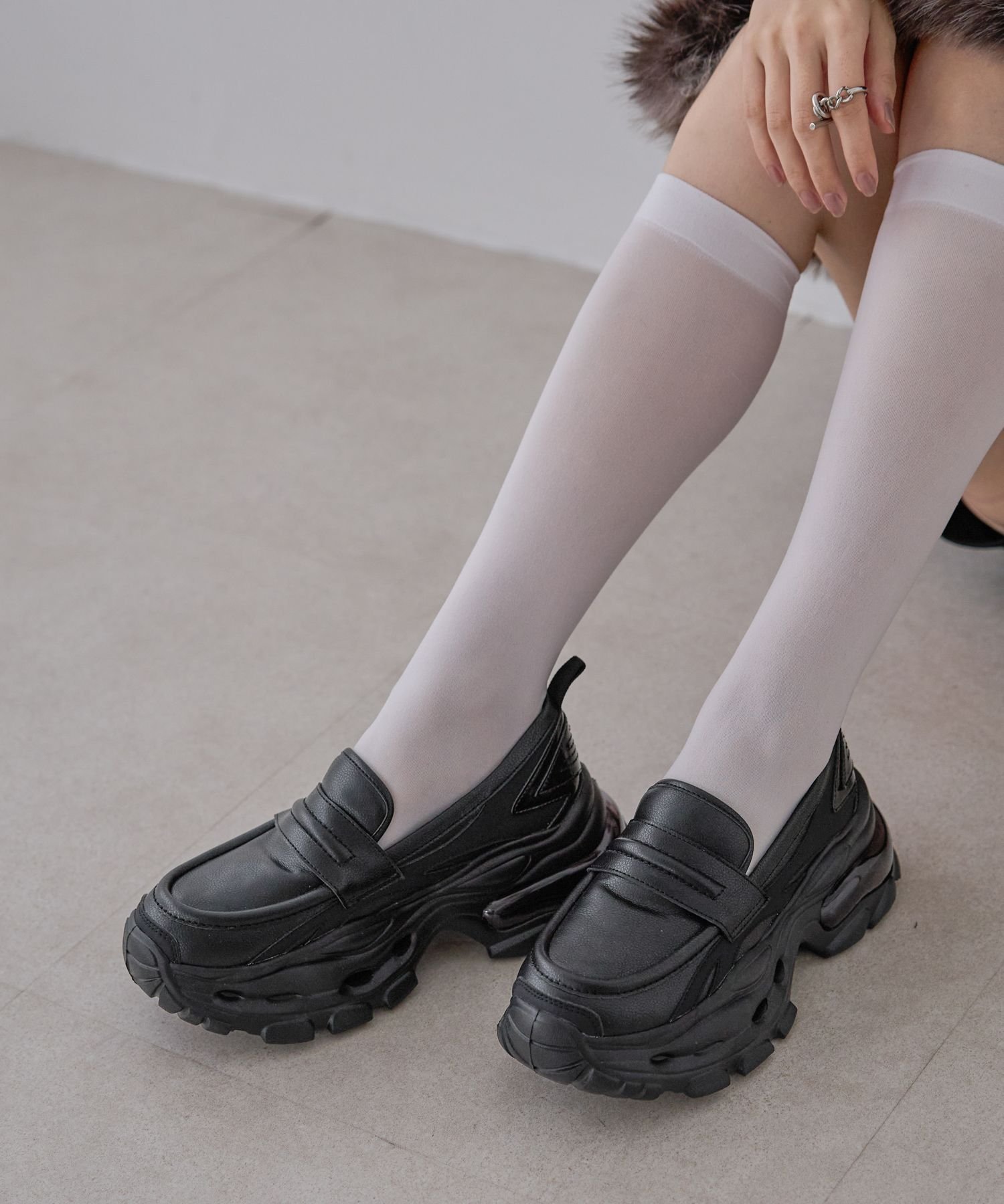 JEANASIS｜キリカエボリュームローファー | Rakuten Fashion(楽天