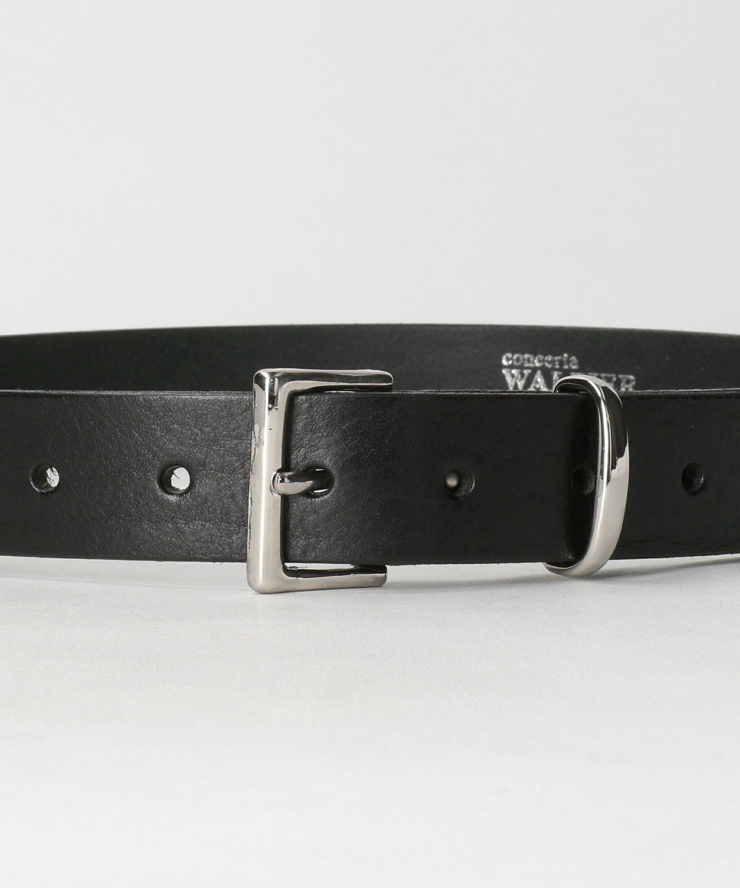 【新品未使用】＜LOEFF＞スクエアバックル ベルト LOEFF（ロエフ） ベルト 「LOEFF」スクエアバックル ベルト MENS