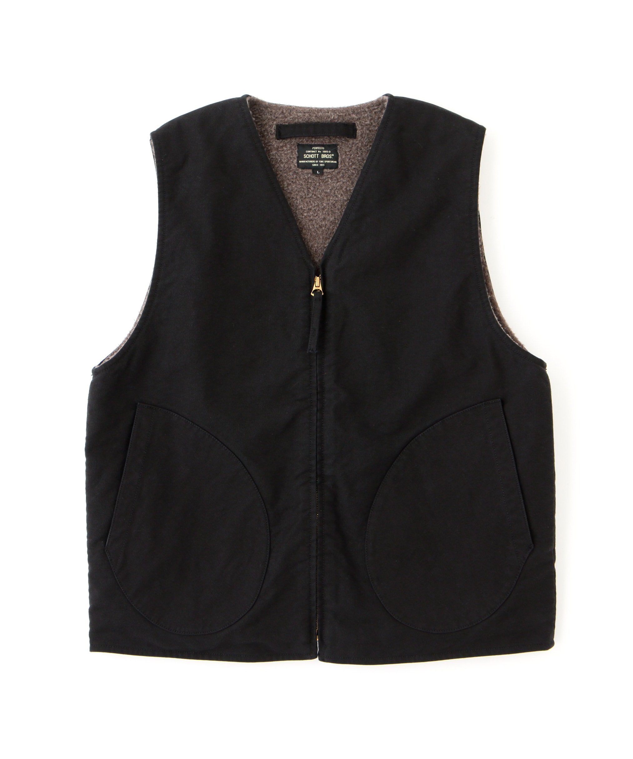 Schott｜CIVILIAN DECK VEST/シビリアン デッキベスト | Rakuten
