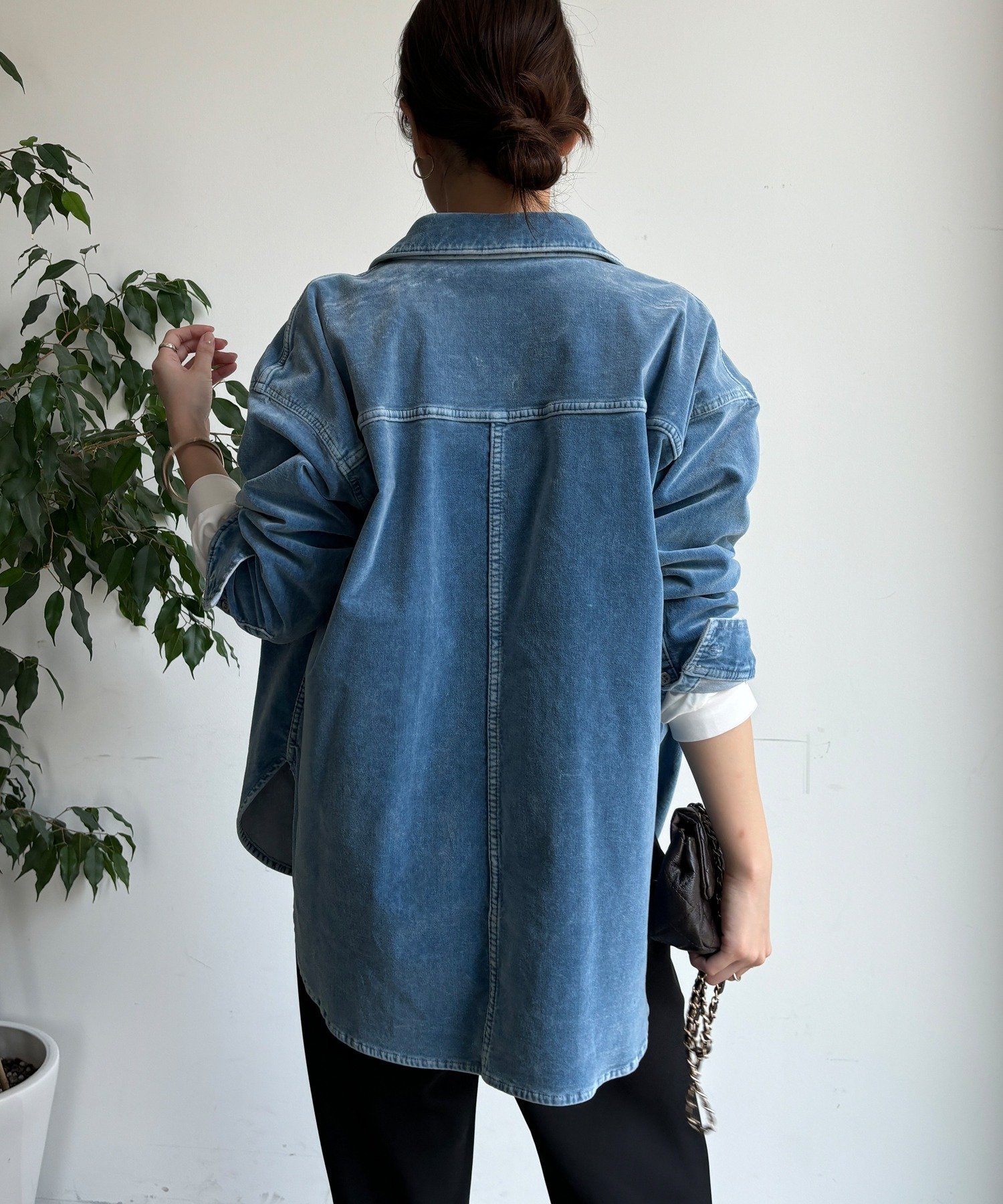 DOUDOU｜別珍デニムシャツ | Rakuten Fashion(楽天ファッション／旧