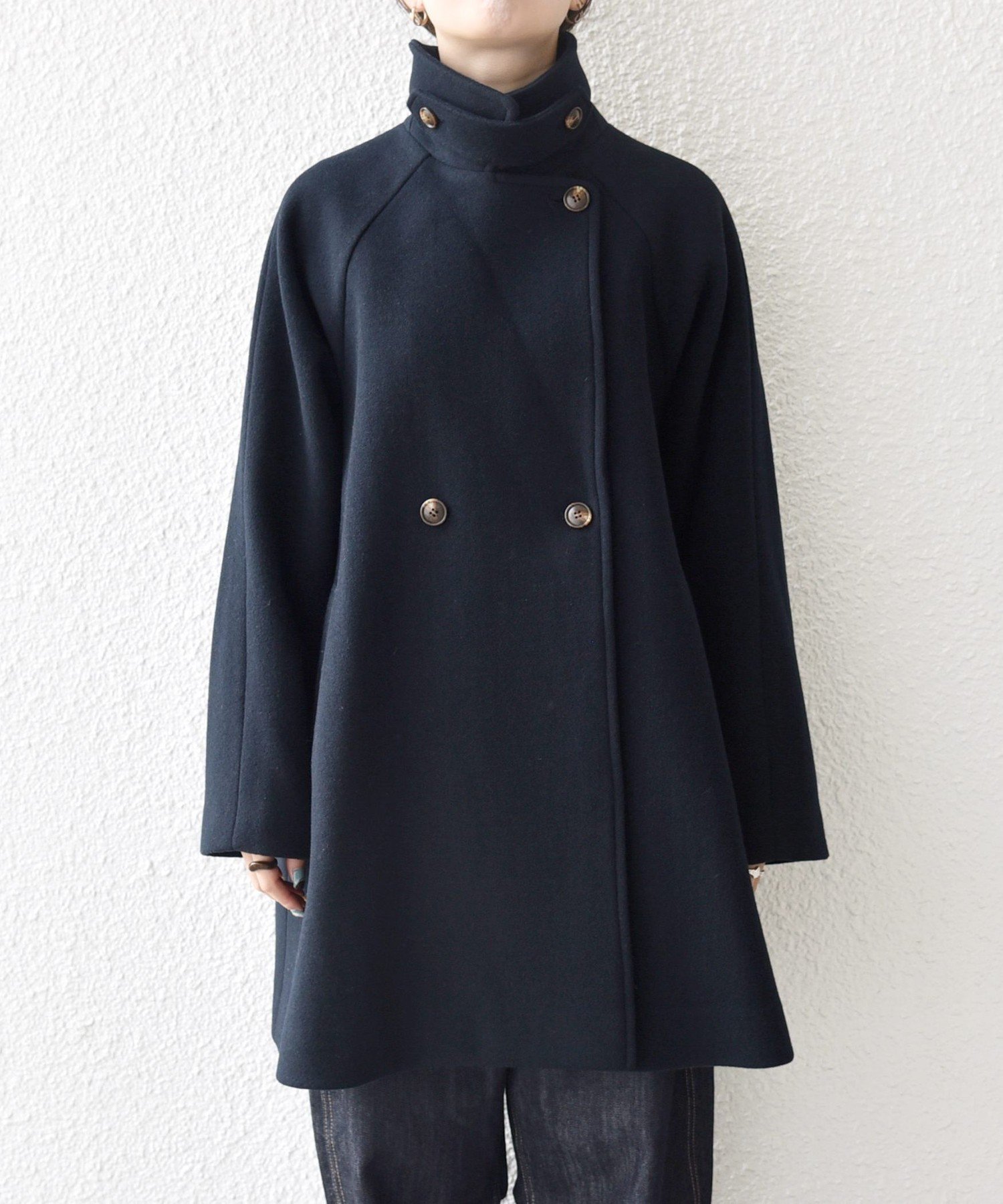 SHIPS｜【WEB限定】SHIPS any: PURE WOOL スタンド & テーラード