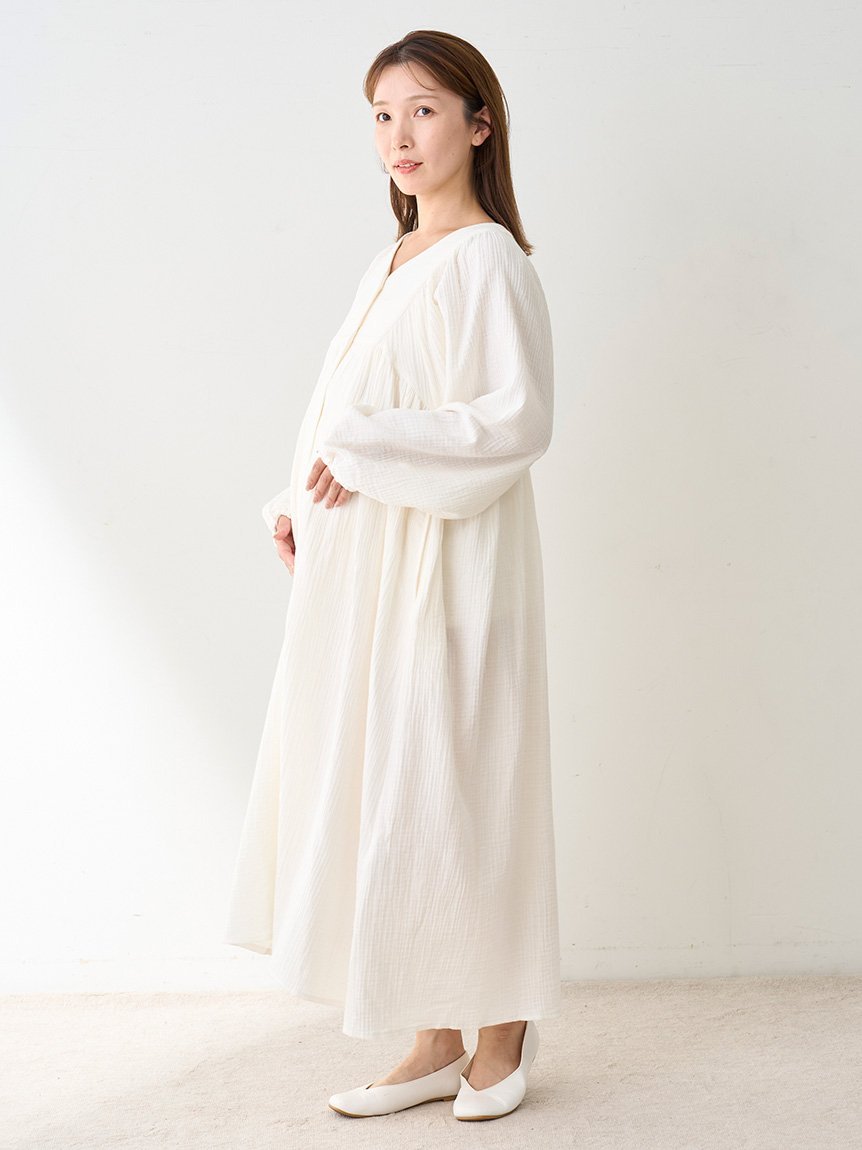 gelato pique｜マタニティガーゼワンピース | Rakuten Fashion(楽天