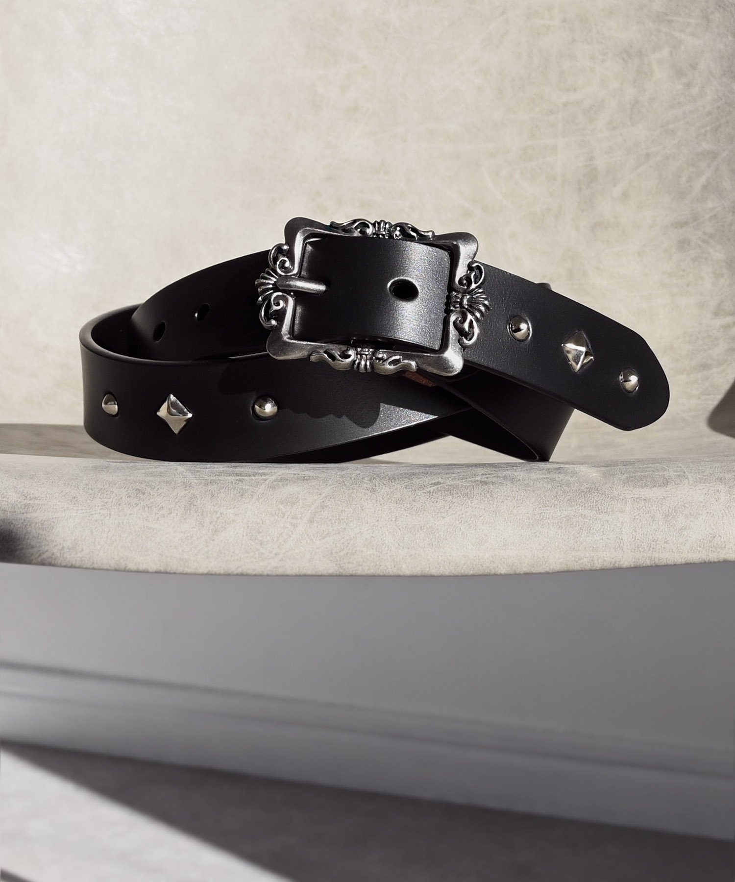 Editors Draw｜デザインスタッズベルト | Rakuten Fashion(楽天