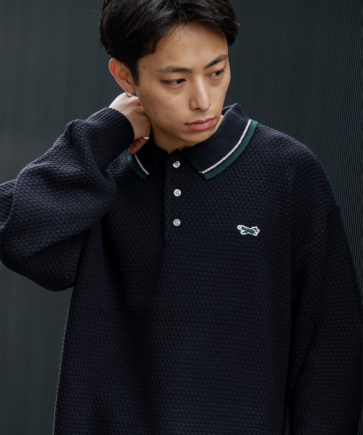 BEAMS HEART｜【EXCLUSIVE】PENNEY'S / FOX ワンポイント ニットポロ