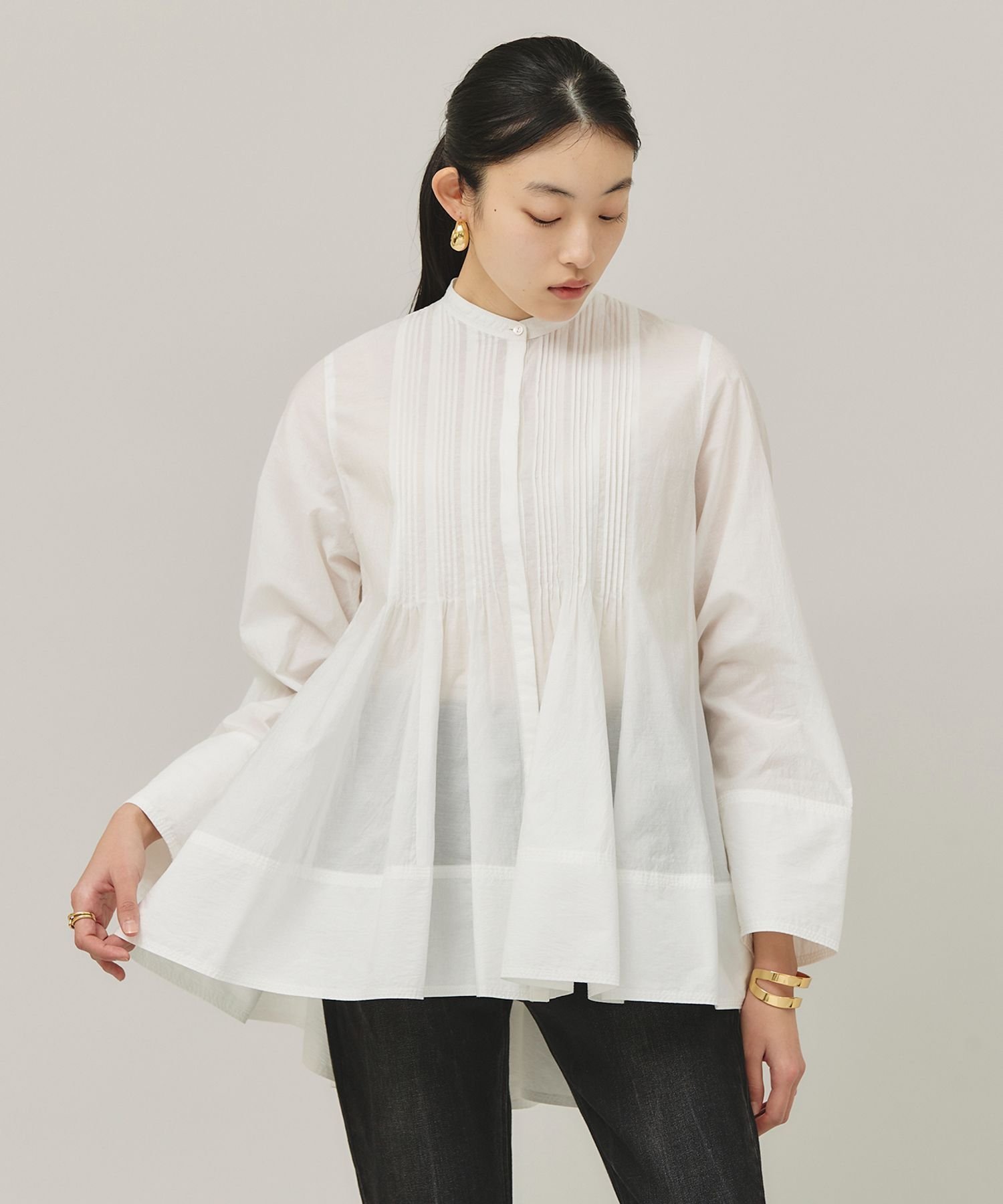 Curensology｜エアリーフレアブラウス | Rakuten Fashion(楽天