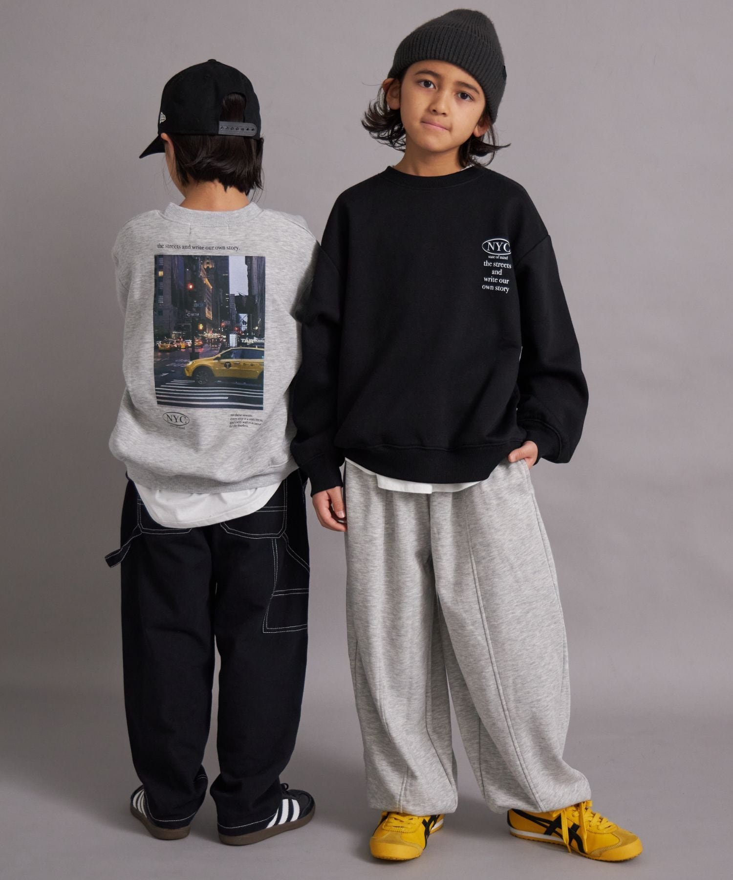 pairmanon｜裏起毛 フォトプリント スウェット トレーナー【PAIRMANON