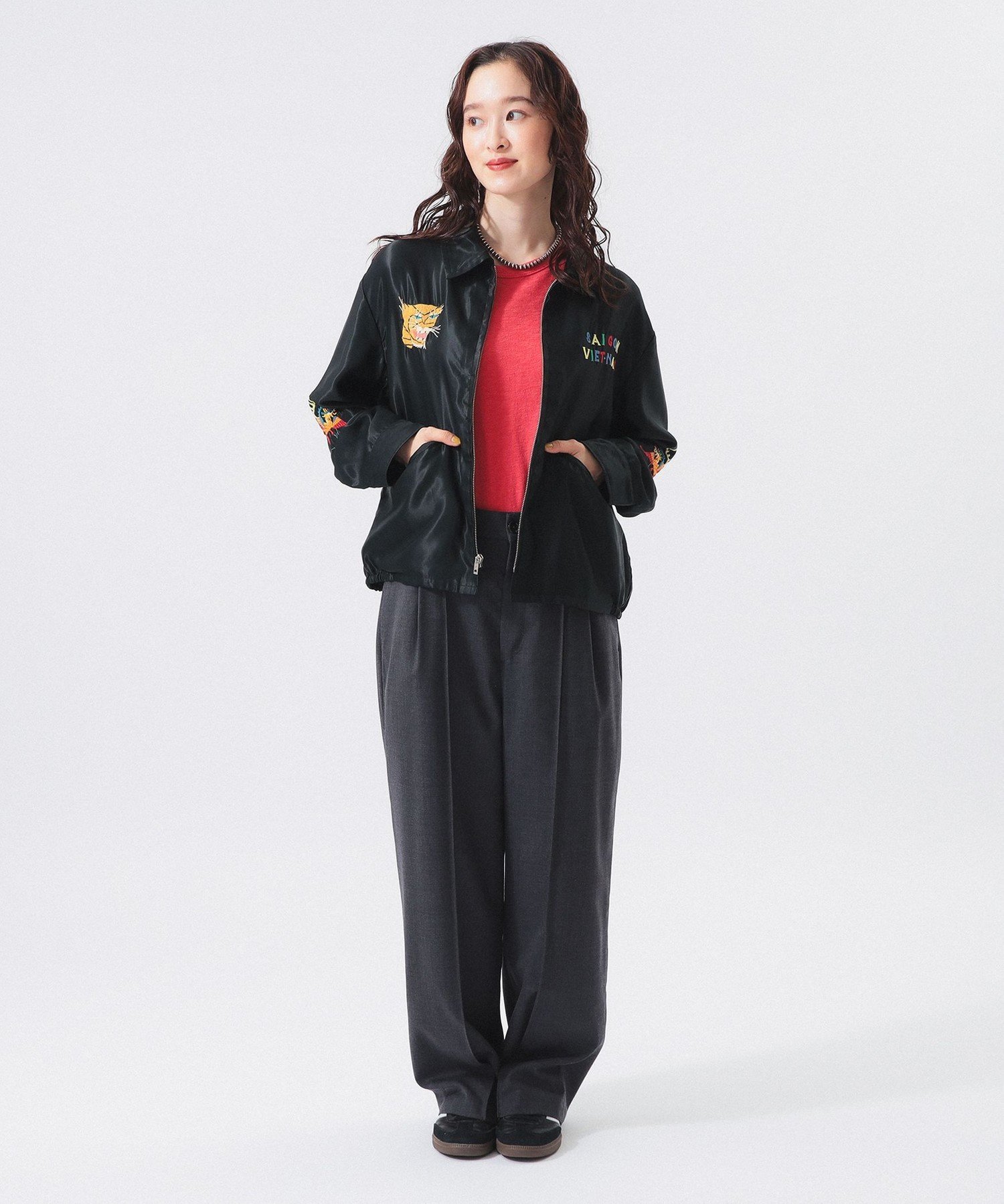 BEAMS WOMEN｜【別注】テーラー東洋 / アセテート ベトナム ジャケット