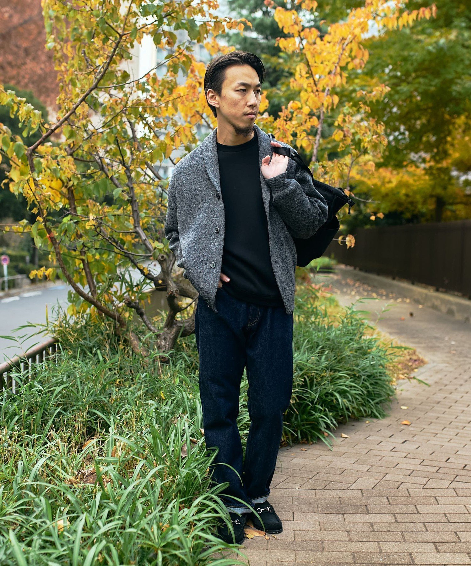 カーディガンチャコールまり様 レディース カシミヤ ミックス カーディガン通販 [0303-47311