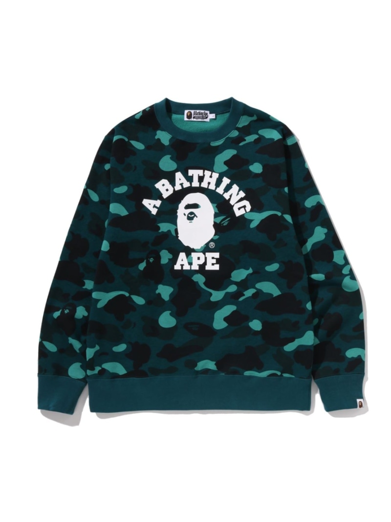 楽天市場】A BATHING APE（カラーグリーン）（スウェット・トレーナー