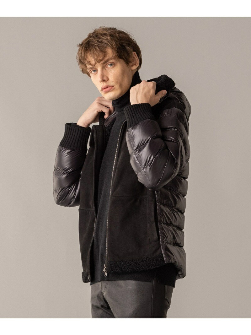 楽天市場】JOSEPH ムートンダウンブロック ダウンジャケット ジョゼフ