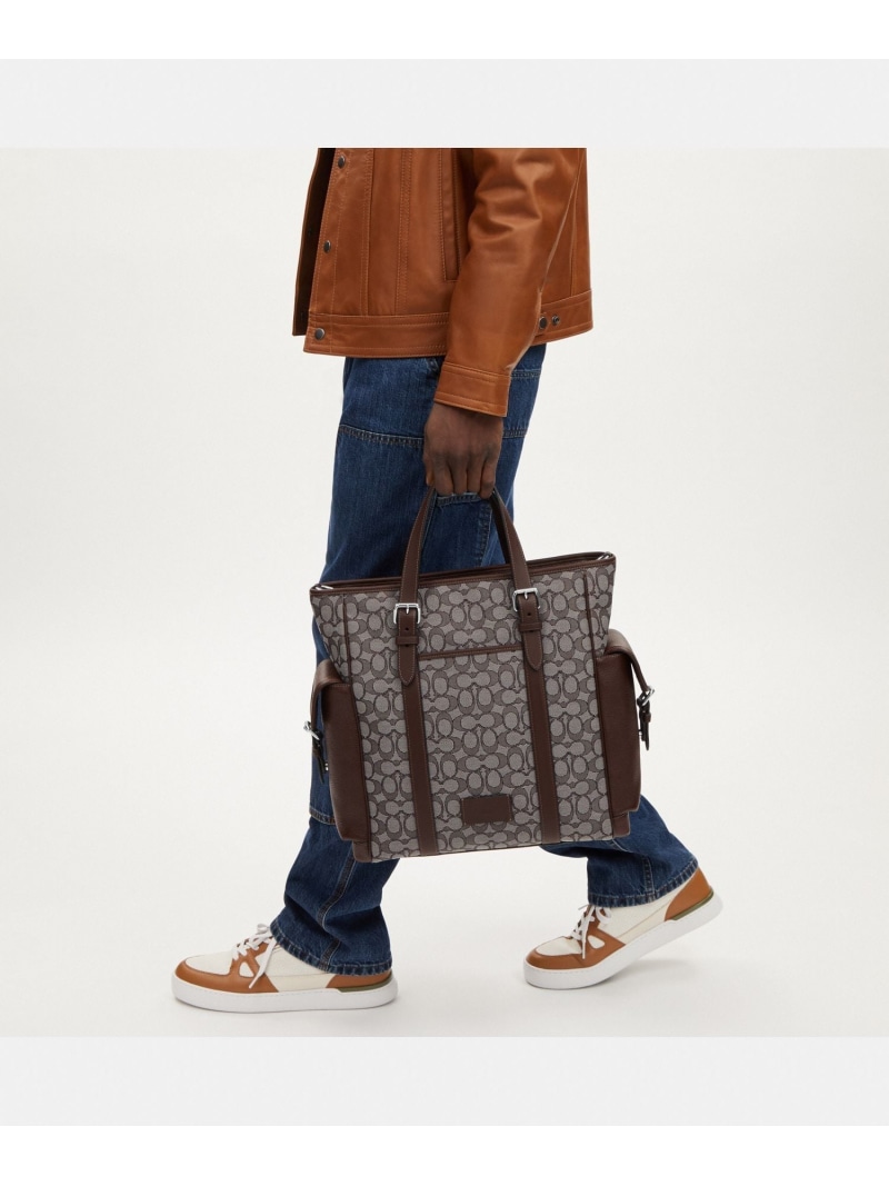 楽天市場】COACH OUTLET 【公式】スプリント トート・シグネチャー
