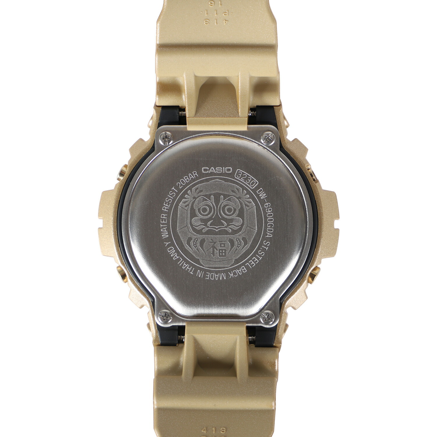 楽天市場】CASIO カシオ G-SHOCK 腕時計 DW-6900GDA-9JR 達磨 防水