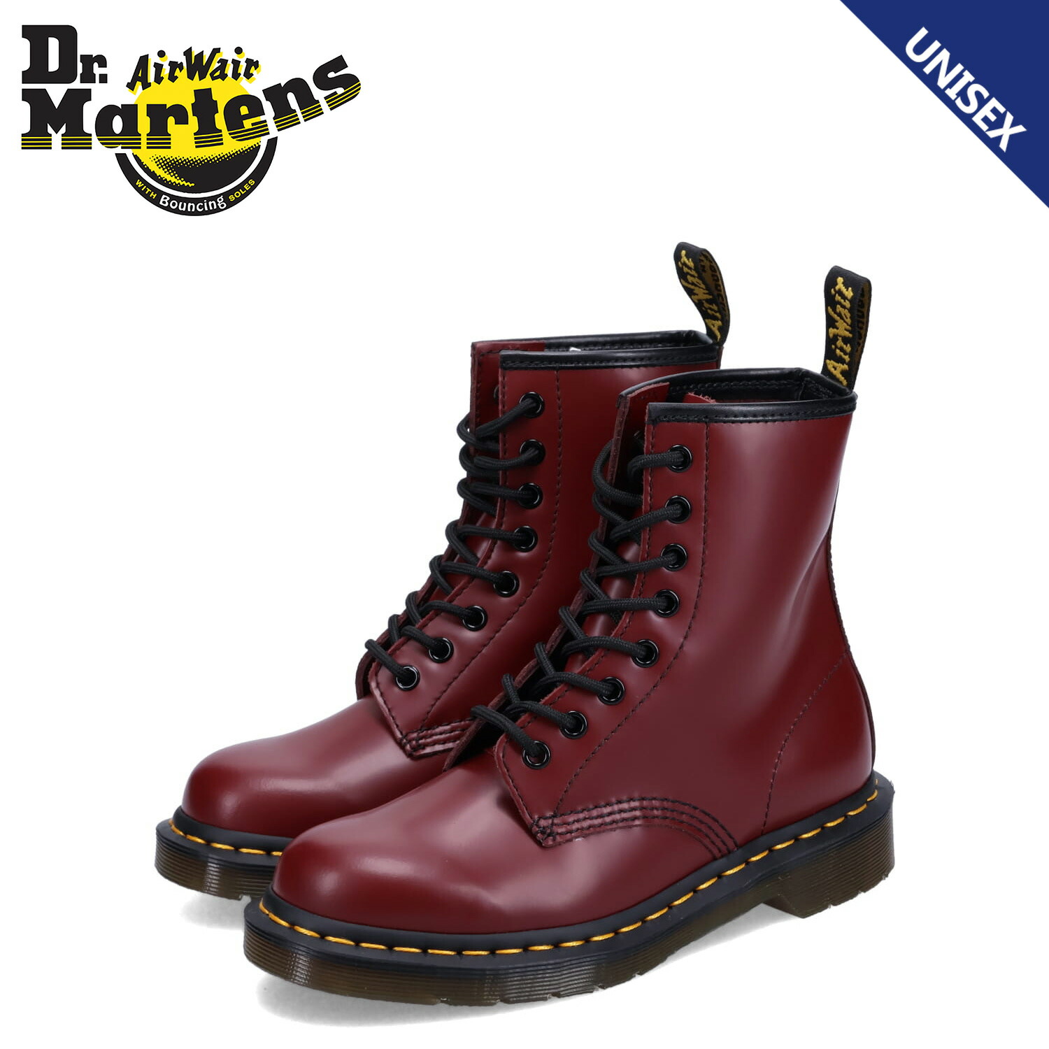 ドクターマーチン BACK TO BASIC 1460Z 8EYE BOOT Cherry Red Smooth