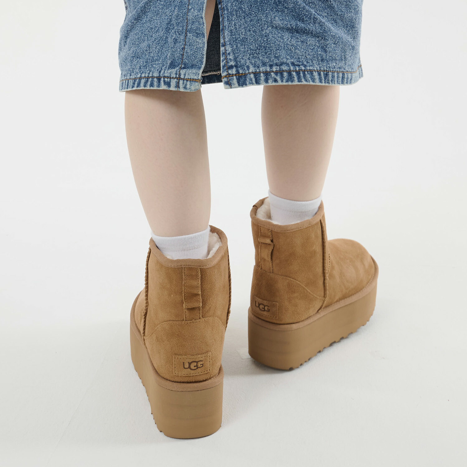 楽天市場】アグ UGG ムートンブーツ クラシック ミニ プラットフォーム
