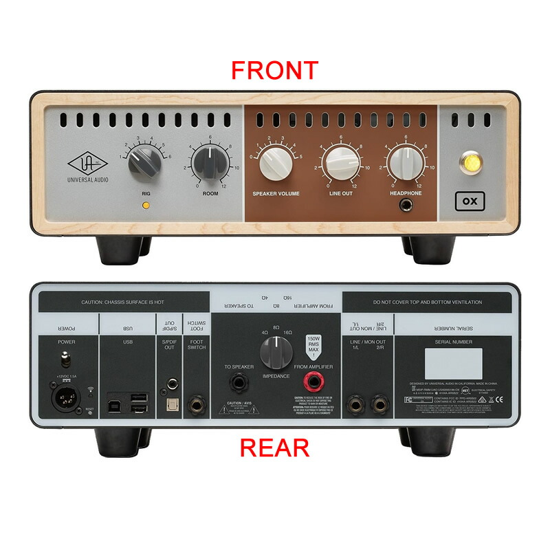 楽天市場】UNIVERSAL AUDIO OX AMP TOP BOX : サンフォニックス楽天市場店