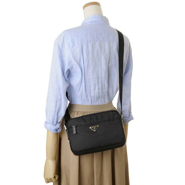 楽天市場】PRADA プラダ ショルダーバッグ ブラック 1BC167 RV44 F0002