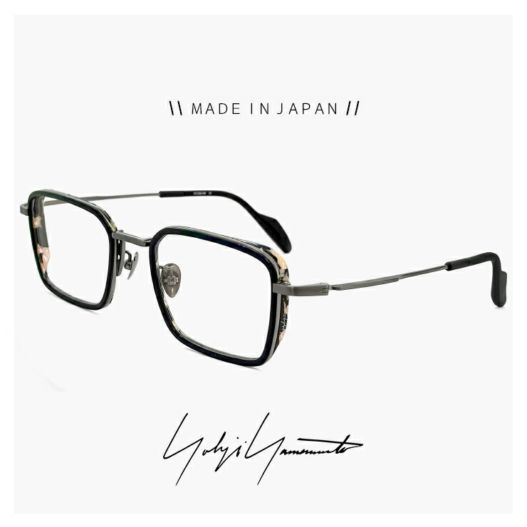 楽天市場】メンズ ヨウジ ヤマモト メガネ 日本製 19-0087 1 c01 [ 度