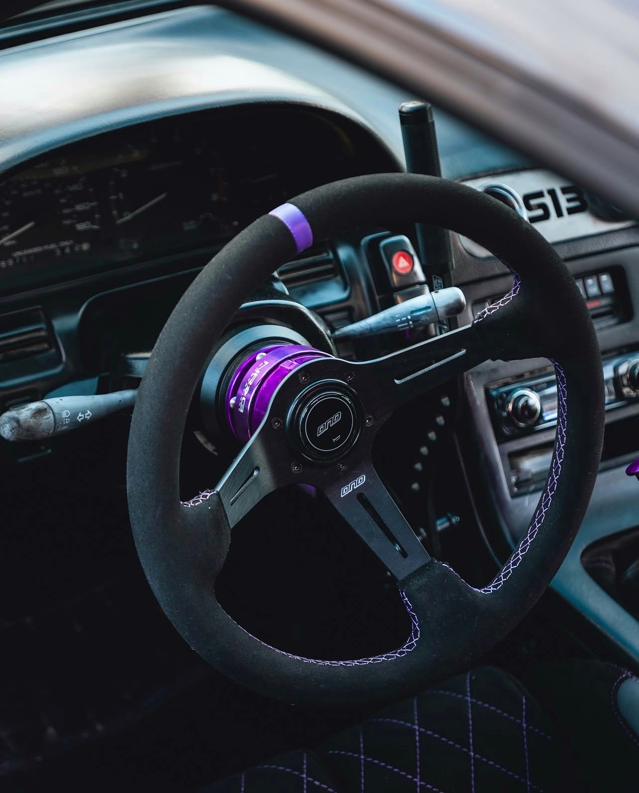 楽天市場】DND Performance Interior Race アルカンターラ パープル