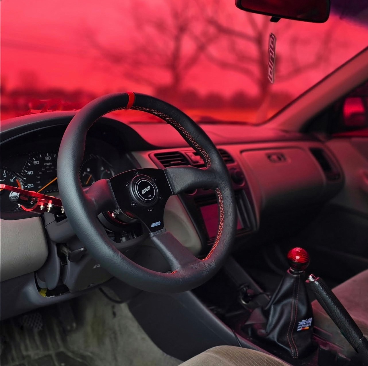 楽天市場】DND Performance Interior Touring レザー レッドステッチ