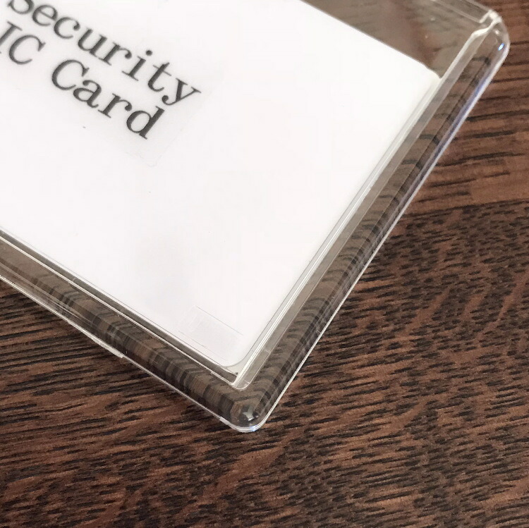 楽天市場】社員証 認証カード用 パスケース 3枚まで デコれる アクリル