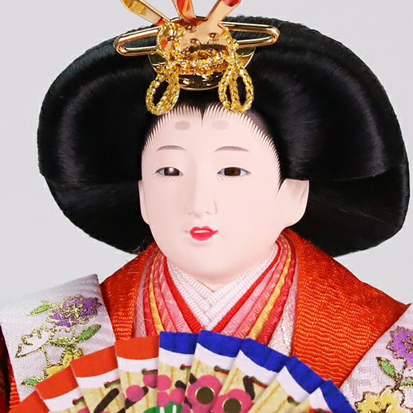 楽天市場】送料無料東玉作 雛人形 衣装着親王 ガラスケース飾り 【春緋
