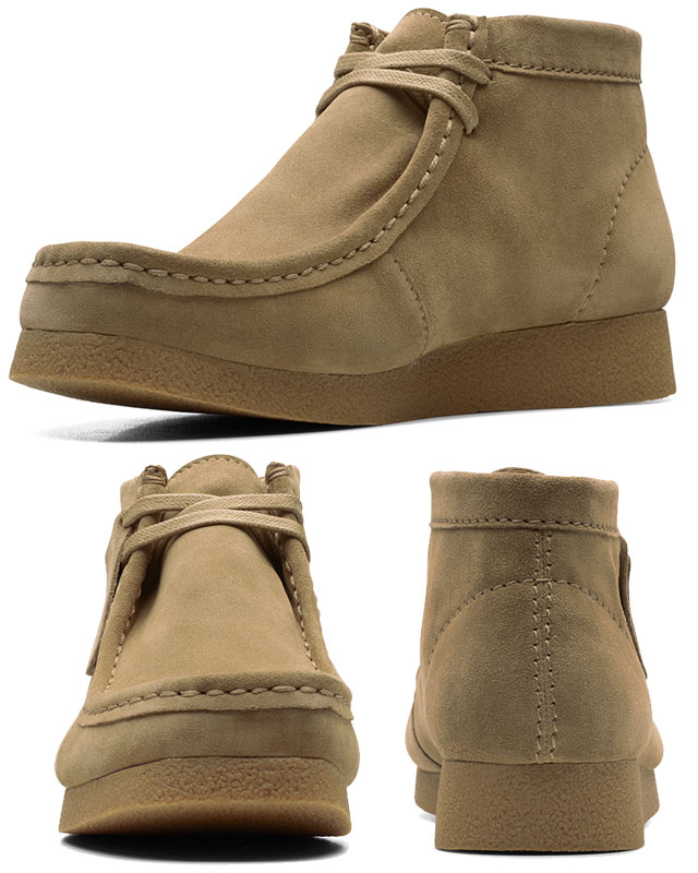 楽天市場】クラークス ワラビーエヴォブーツ メンズ ショートブーツ