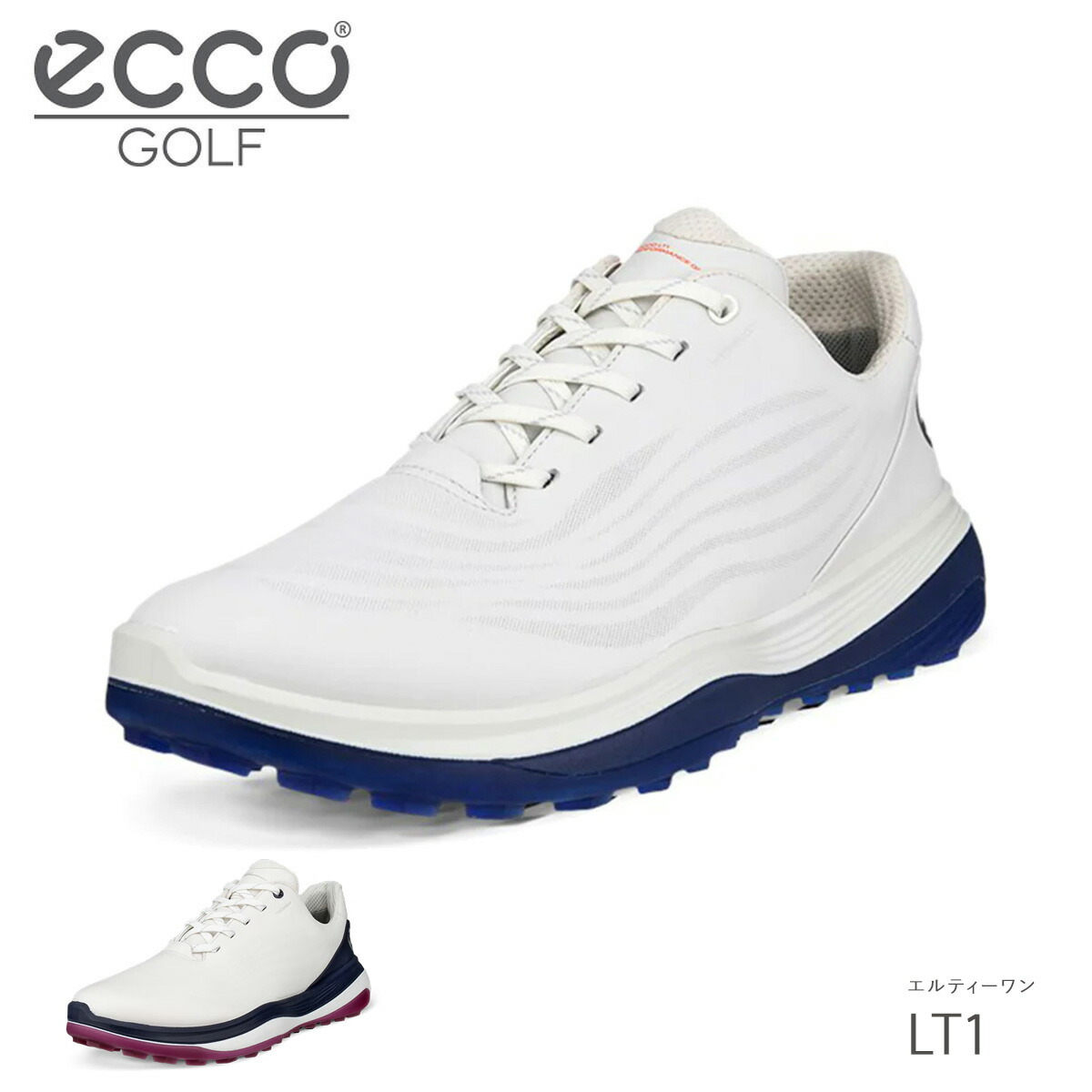 楽天市場】エコー ゴルフ シューズ エルティーワン レース スパイク