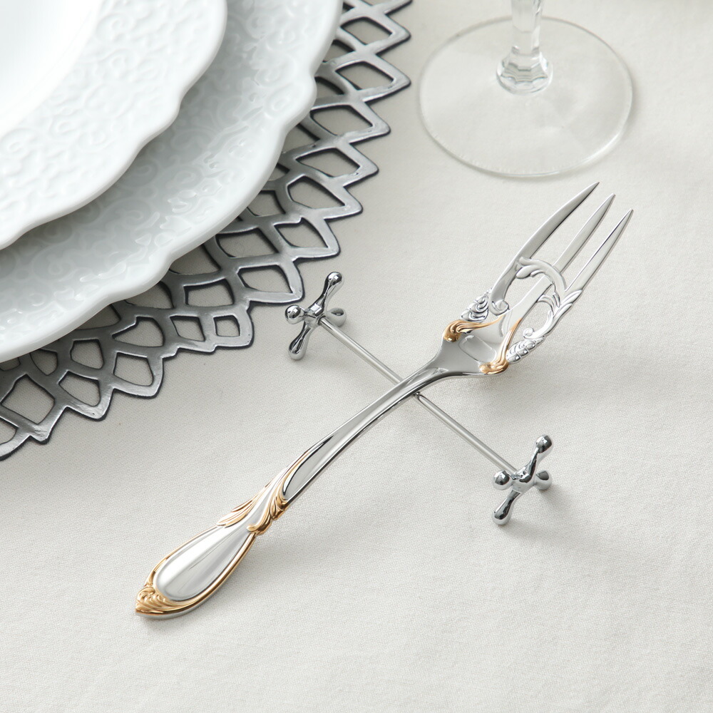 楽天市場】カシェ CACHE デザートフォーク テーブルフォーク