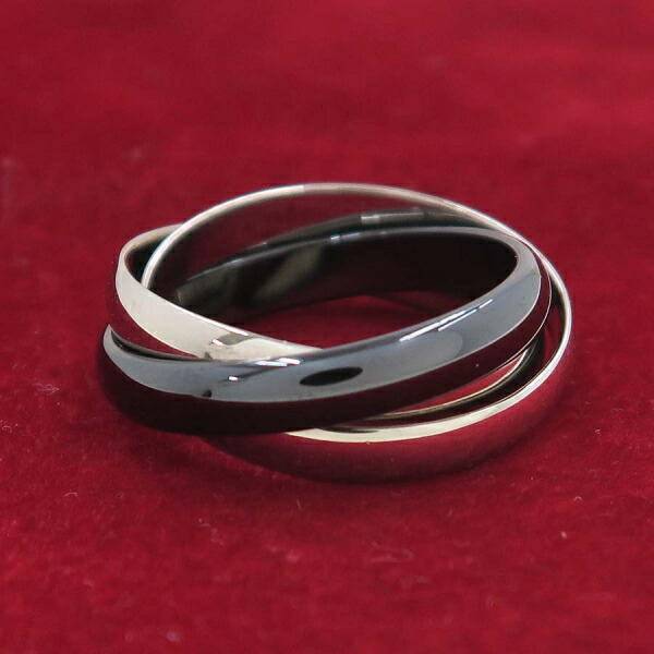 楽天市場】カルティエ トリニティリング/セラミック#57(日本サイズ17号